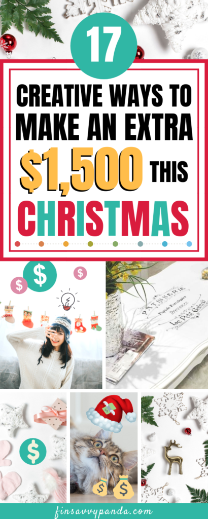 Do you want to make money from home this Christmas season? Here are legit ways to make money online for some extra cash fast! I LOVE #9 because it's related to DIY crafts which can really help during the Christmas holiday when you add some Christmas flare to it! Read more for ideas on how to make an EXTRA $1,000+ this season! #makemoney #Christmas #holiday #DIY
