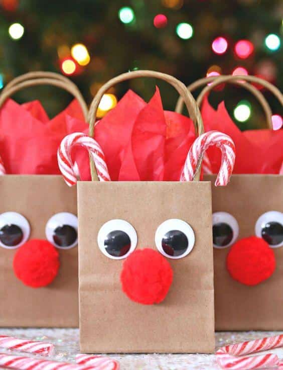 Dollar store clearance christmas gift bags