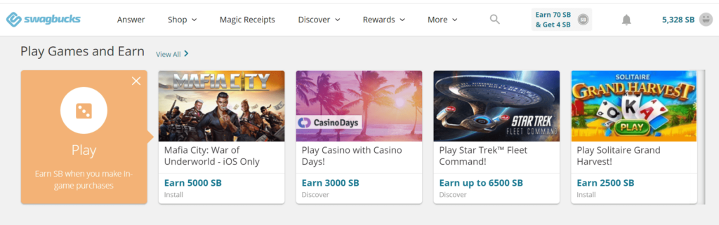Swagbucks-review-earn-points-playing-games