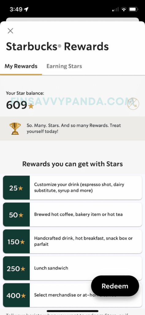 starbucks free stars