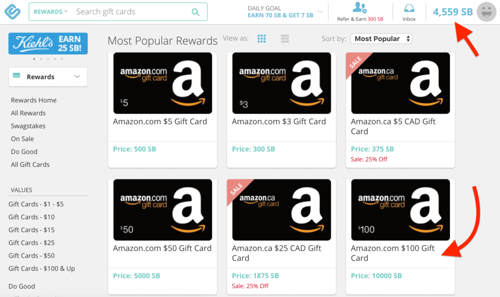 13 Legit And Easy Ways To Earn Free Amazon Gift Cards Finsavvy Panda