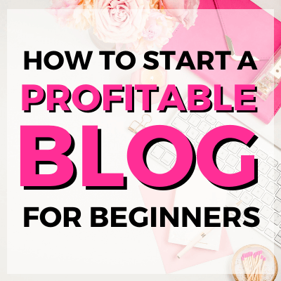 how to start a blog for beginners