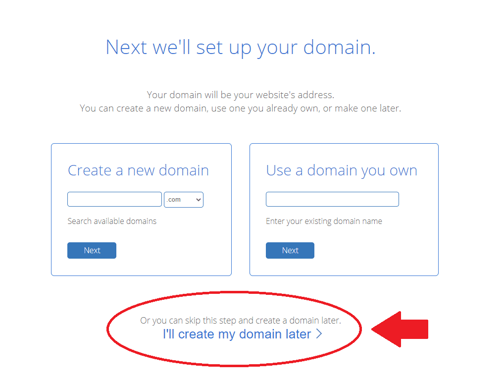 how to start a blog and make money create a domain name later selection