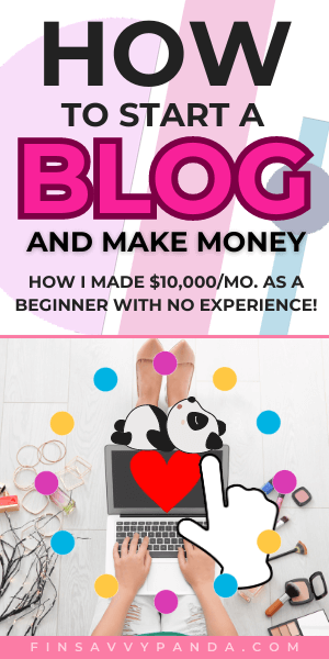 starting a blog to make money