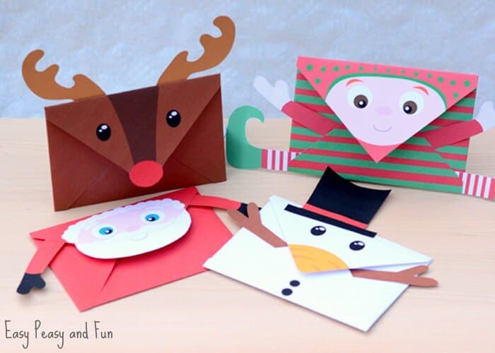 christmas envelopes for money gift