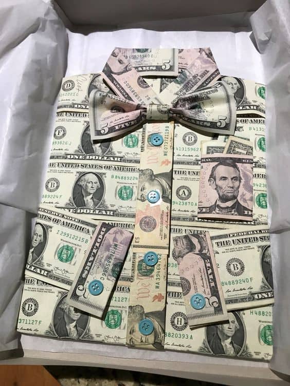 money shirt gift idea