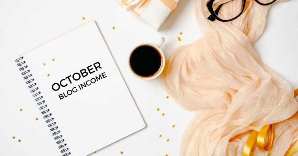 october blog income