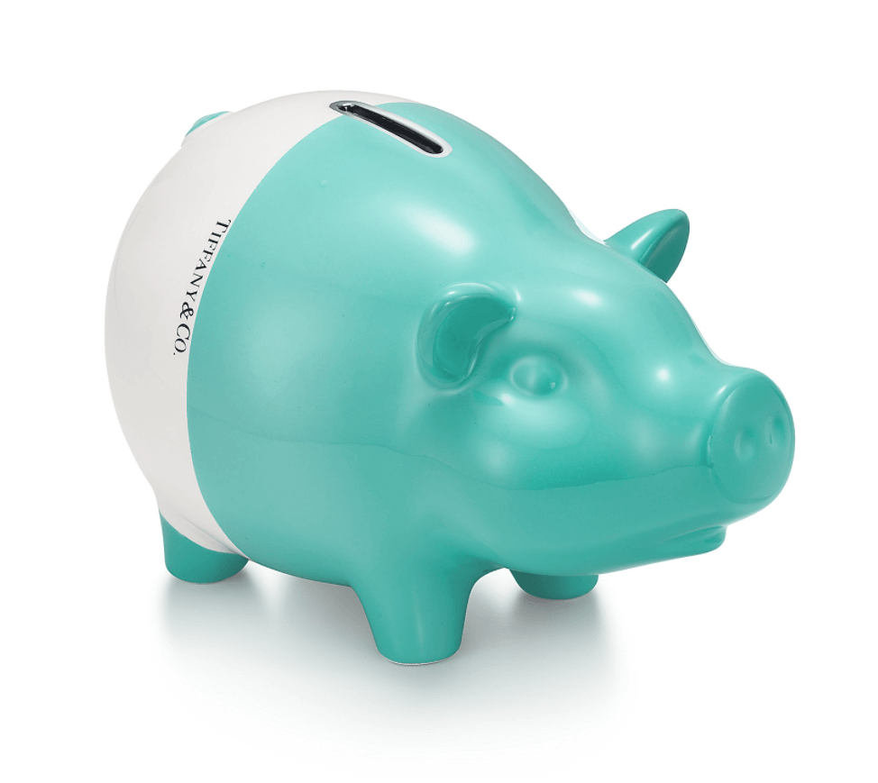 tiffany piggy bank