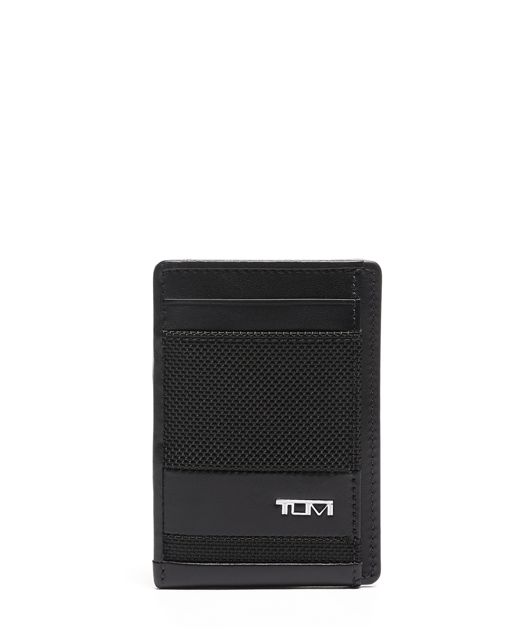 tumi money clip wallet