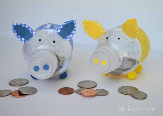 coke bottle diy piggy bank