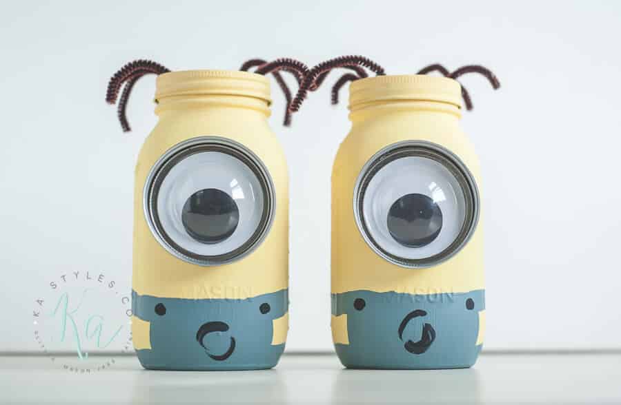 diy minion piggy bank idea