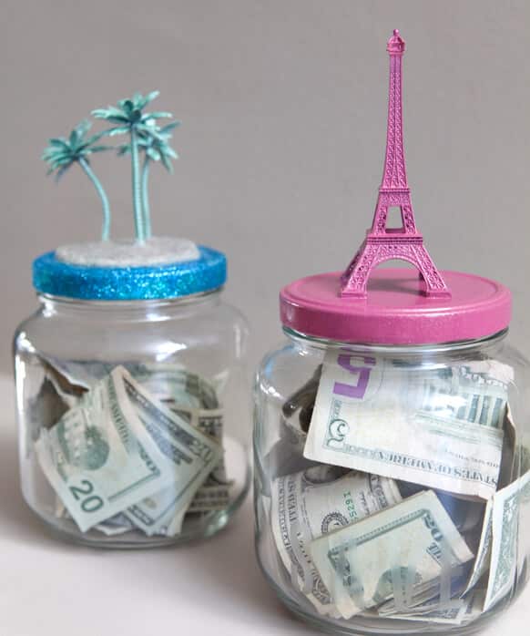 diy travel fund piggy bank
