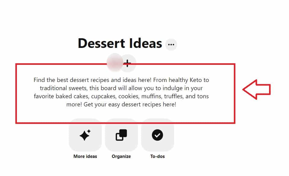 how to drive pinterest traffic with keywords - dessert ideas