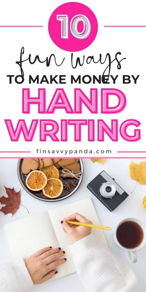 get paid for handwriting