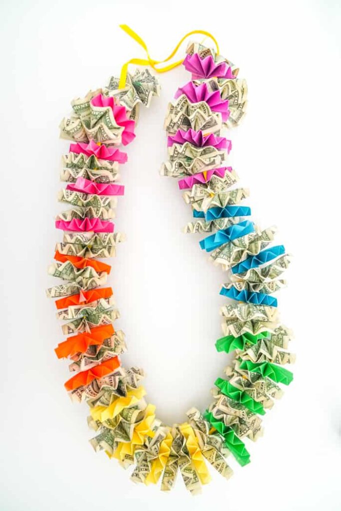Colorful-Money-Lei