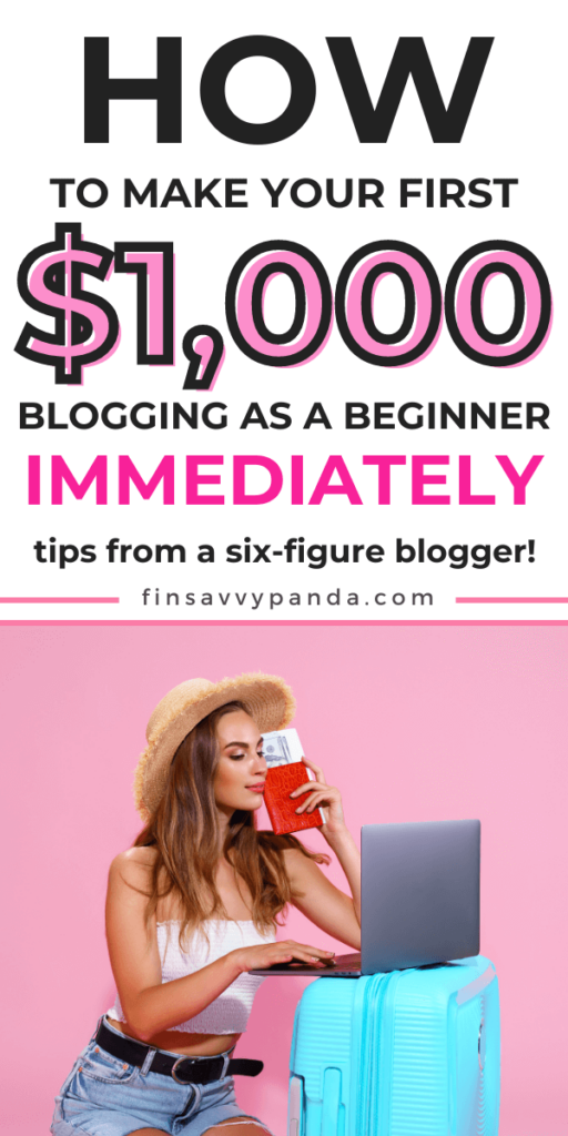 Make Your First $100 Blogging