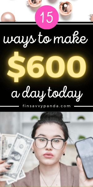 ways to make $600 fast