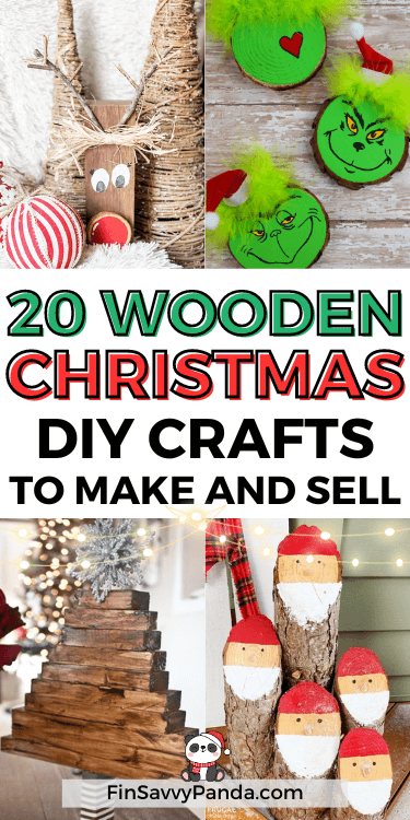 Wooden Christmas Crafts To Make and Sell
