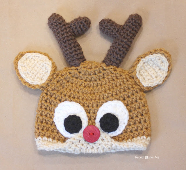 Crochet-Reindeer-Beanie-to-Sell