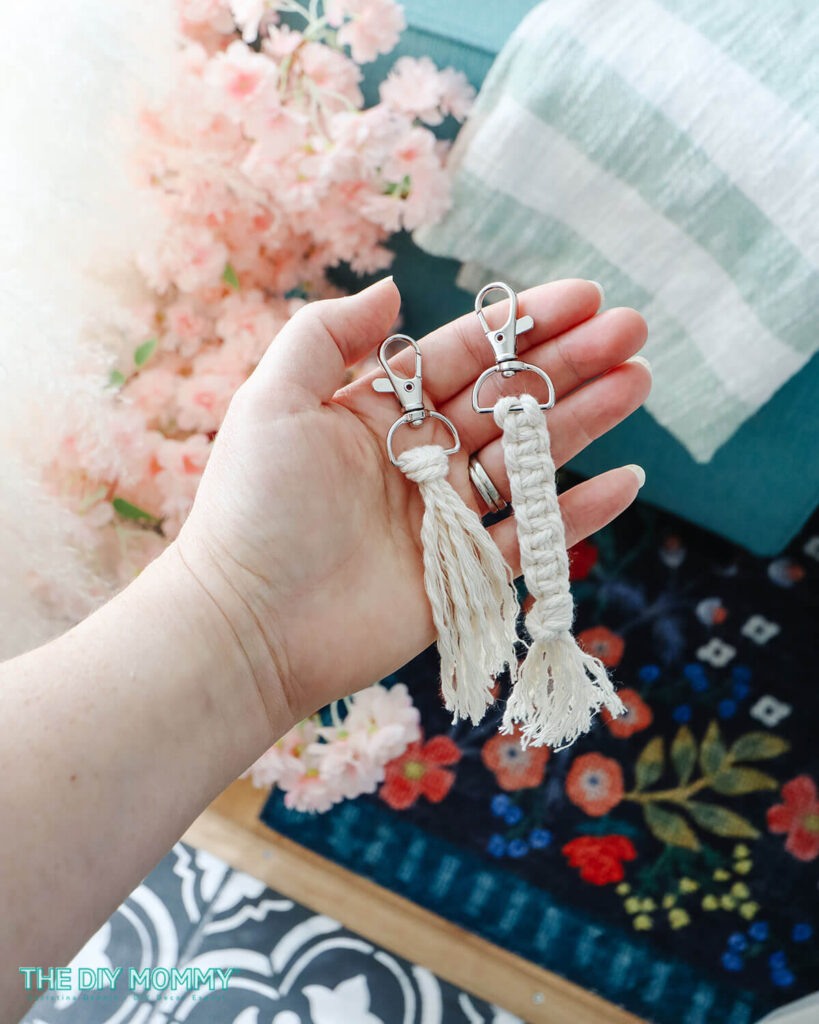 Dollar-Tree-Tassel-Keychains