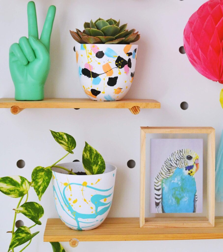 Hand-Painted-Plant-Pots