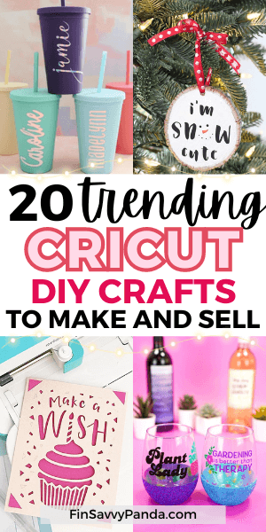 cricut crafts to make and sell pinterest