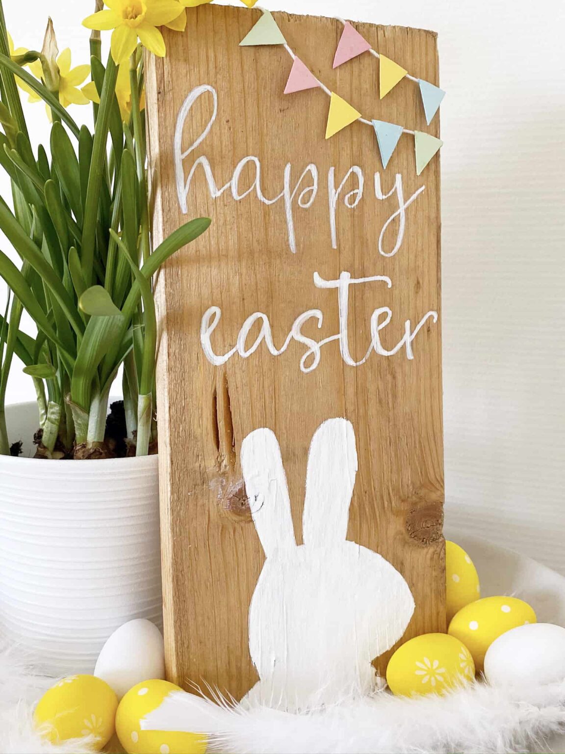 Easter Wooden Signage