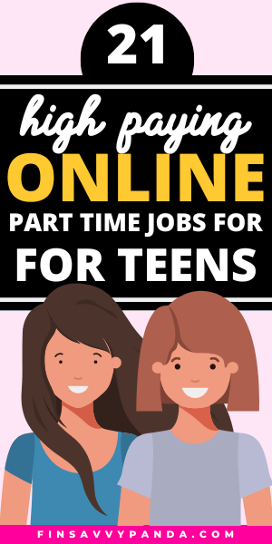 online jobs for teens that pay high