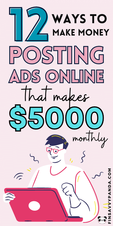 get paid to post ads online