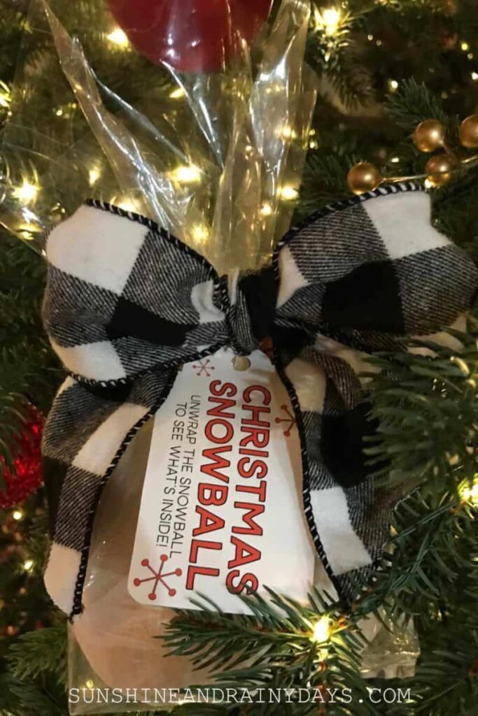 cash in snowballs money gift ideas for Christmas
