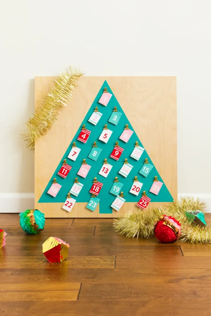 christmas advent calendar money gift