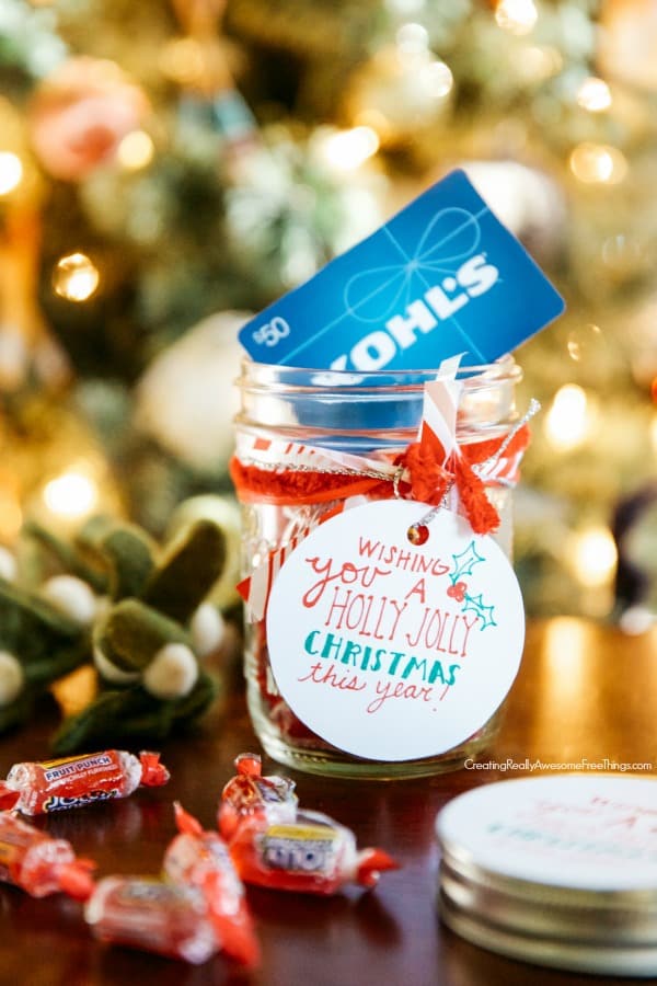 money christmas gift card holder