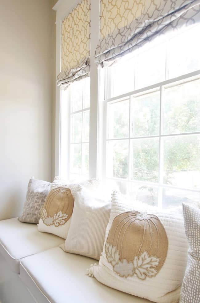 no sew pumpkin pillow