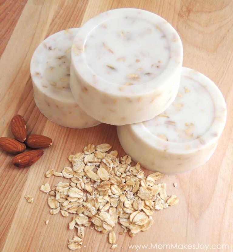almond oatmeal soap