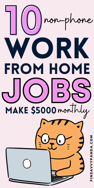 non-phone work from home jobS
