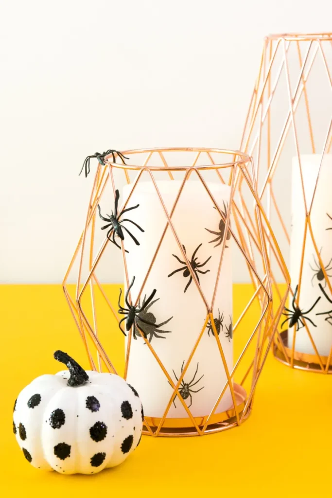Halloween candle decor