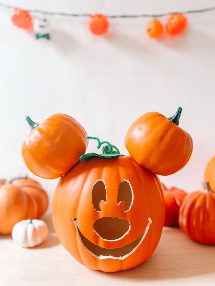 Mickey Mouse pumpkin