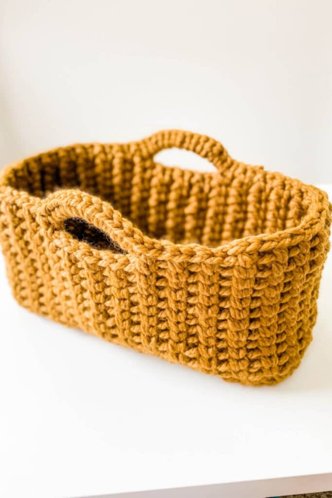 crochet baskets for beginners