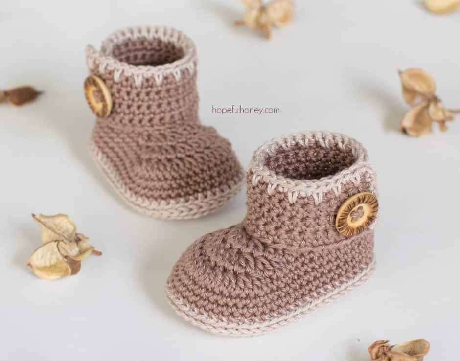 crochet booties for babies