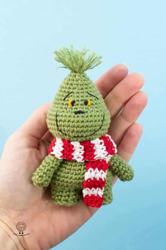 Adorable Grinch Crochet Craft