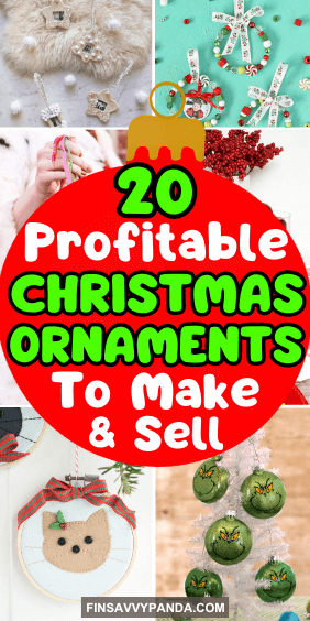 Handmade Christmas Ornaments To Make and Sell