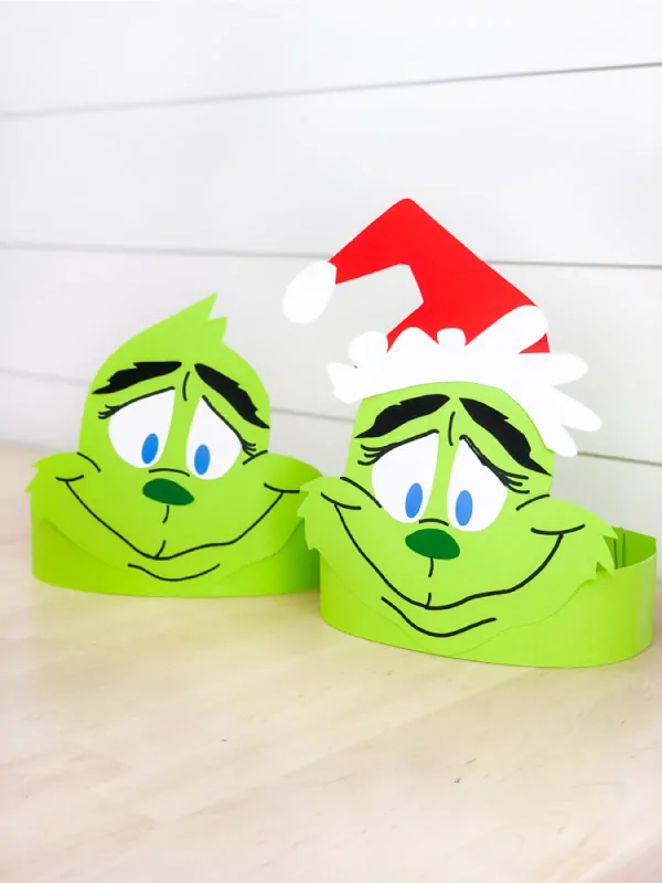 Whimsical Grinch Headband