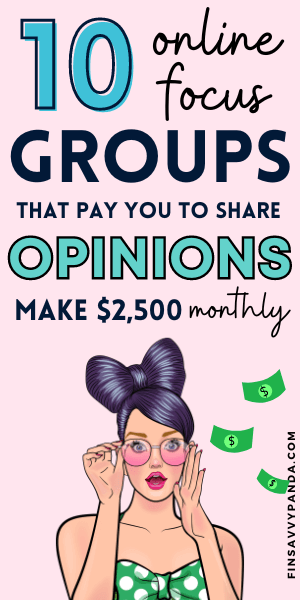 online focus group jobs
