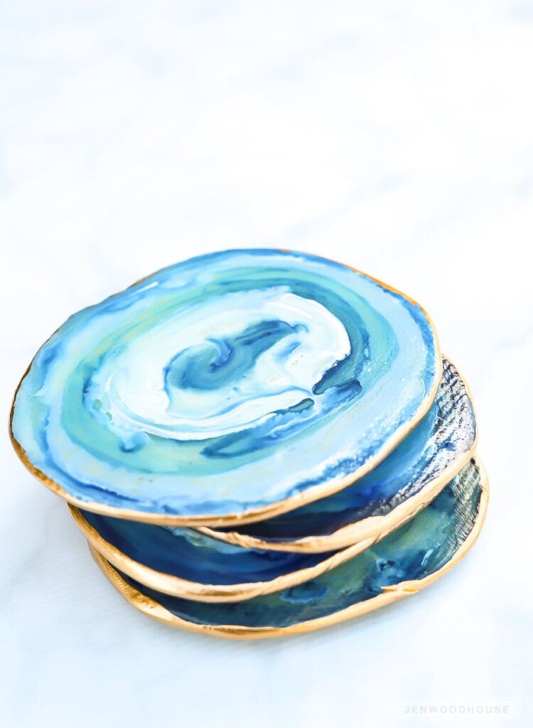 Charming Agate Coasters
