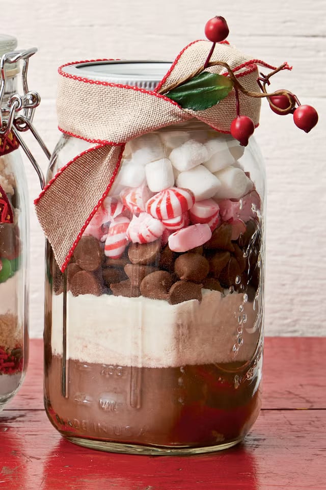 Lovely Cocoa in a Jar