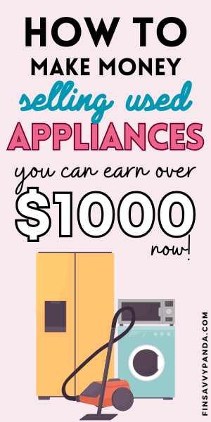 best places to sell used appliances for extra money