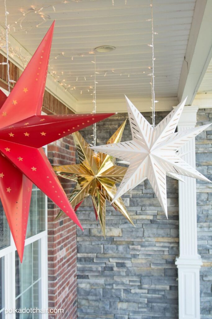 christmas star luminaries