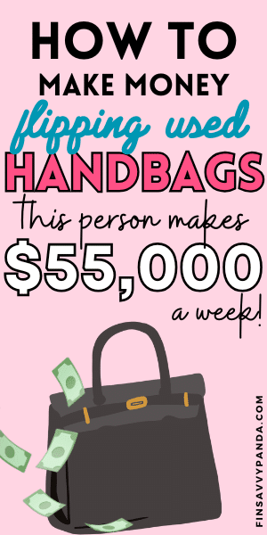 how to flip handbags for a profit