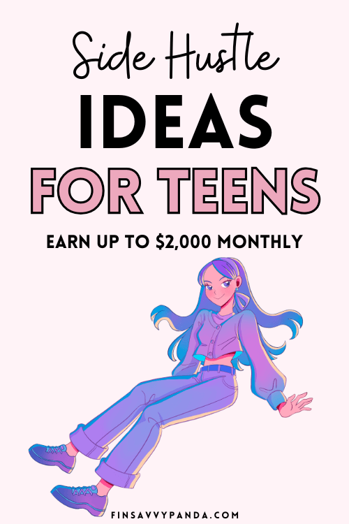 side hustle ideas for teens