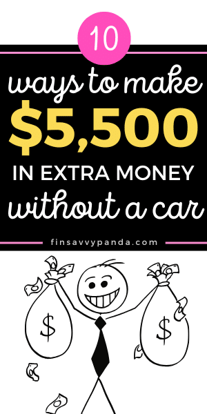 make money without a car